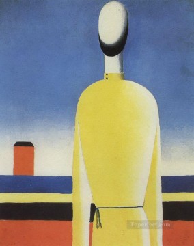 Famous Abstract Painting - bad premonition Kazimir Malevich abstract